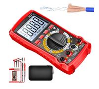 Voltage Tester, Continuity Tester Voltmeter, Professional Electrical Multimeter, 7.28x3.31x1.61 Inches, Sturdy Accurate Device, Ideal for Men, Husband, Boyfriend, Grandpa, Maintenance, Repair