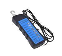 Voltage Tester Electric Fence Obstacle Finder Agricultural Equipment Handheld Digital Electric Finder Light Indicator 8 Neon Neon Obstacle