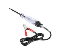 Voltage Tester for Cars, Trucks, Boats - 6V 12V 24V DC Probe Pen with Alligator Clip, Indicator Light, 96 Cm Wire - for Fuses, Switches, Trailers