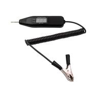 Voltage Tester LCD Digital Display Electrical Circuit Tester Voltage Power Test Pen Probe Detector Automotive Scan Tool Car Electrician Tools (Black)