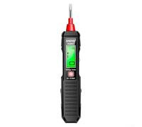 Voltage Tester Pen 12-300V AC Detector | LED Light, Sound Alarm, Digital Display for Electrician(black)