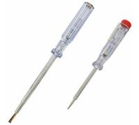 Voltage Tester Screwdriver Electricians Test Marksman 100-250V 2Pc