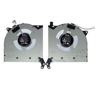 VoltaGuru New Laptop CPU + GPU Cooling Fans for Lenovo Legion 5-15ACH6A Type 82NW, 5-15ACH6H Type 82JU, DC 10V 0.8A PN: DFSAL12E064860, DFSAL12E164810, NS8CC15-20J12, NS8CC14-20J10, BAPA090R1HY002