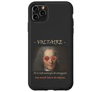 Voltaire Philosophy Quote Conquer Seduce Funny Case for iPhone 11 Pro Max