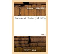 Voltaire Romans et Contes. Tome 1 Paperback Book Voltaire Multicolor