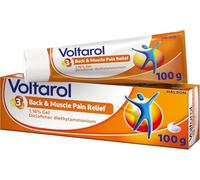 Voltarol Back & Muscle Pain Relief 1.16% Gel, Diclofenac Anti-Inflammatory Pain Relief for Muscles & Joints, 100 g