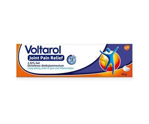 Voltarol Pain Relief Gel, 12 Hour Joint Pain Relief 2.32% Gel, 50 g