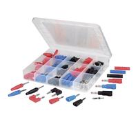 VOLTCRAFT 93015c94 Audio jack Plug, straight Number of pins: 2 Black