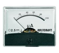Voltcraft AM-60X46/100uA/DC Analogue Panel Meter