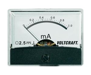Voltcraft AM-60X46/1mA/DC Analogue Panel Meter