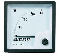 Voltcraft AM-72x72/40V Analogue Panel Meter