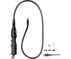 VOLTCRAFT BS-17+ USB Endoscope Probe Ø: 8 mm Probe Length: 93 cm Picture Function, Video Function, Lighting L