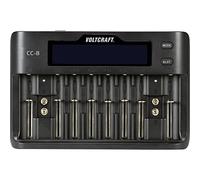 VOLTCRAFT CC-8 Round Cell Charger LiIon, LiFePO, NiMH, NiCd A, Mignon (AA), Micro (AAA), Mini (AAAA), Baby (C), Sub-C