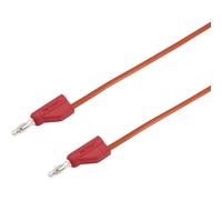 VOLTCRAFT MSB-300 Test lead Banana jack 4 mm 5.00 m Red