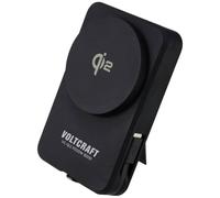 VOLTCRAFT VC-Qi2 PD20W 8000 Power bank 8000 mAh Fast charge LiPo Black Status indication