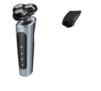 Voltgroom Electric Shaver, 9D Multi-Functional Waterproof Men's Grooming Kit with High-Power Motor (Blue)