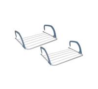 VOLTICO Deluxe Radiator Airer Clothes Drying Rack - Over-Radiator Laundry Dryer with Adjustable Arms, 5 Bars, Fold-Flat Storage, Max Load 4.5kg, Compact Portable for Indoor Outdoor Use (2)