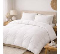 Voltico Silentnight Cooler Summer King Size Duvet 4.5 Tog Lightweight in White Voltico White King