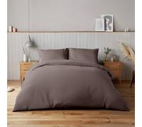 Voltico Silentnight Supersoft King Size Duvet Cover Set in Charcoal Voltico Charcoal King