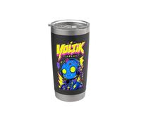 Voltik Alien Cyborg Electric Pop Art Sci Fi Style Stainless Steel Insulated Tumbler