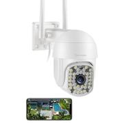 VOLTKARE 1080P Security Camera Indoor/Outdoor,2.4G Wireless Home 360 Degree Camera with 2-Way Audio, Color Night Vision, Motion Tracking