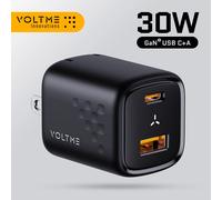VOLTME GaN III 30W USB C Charger Quick Charge for iPhone 13/Pro/Pro Max/12 Galaxy Note for iPad Pro MacBook PD 30W Phone Charger