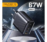 VOLTME USB Charger 67W GaN Charger For Macbook Tablet Fast Charging For iPhone Xiaomi USB Type C PD Charge For iPhone 13 12 11