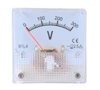 Voltmeter AC0-300Volt AC0-450V Round/Square Analog Panel Volts Voltages Meter for Electronic Control Unit Analog Voltmeter
