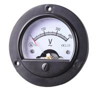 Voltmeter AC0-300Volt AC0-450V Round/Square Analog Panel Volts Voltages Meter for Electronic Control Unit Analog Voltmeter