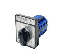 Voltmeter OFF-RN-SN-TN-TR-ST-RS Three Poles 20A 7 Position Rotary Cam Switch Interruptor LW26-20YH5/3 CA10 RRBXXUYN