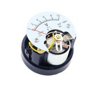 Voltmeter SO-45 AC 1V 2V 5V 10V 15V -500V Round Analog Dial Panel Meter Gauge Black 1Pcs(30V)