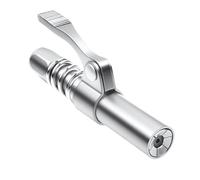 Voltrique 1PC Grease Gun Coupler Quick Release Grease Coupler Compatible with All Grease Guns 1/8" NPT Fittings Suitable for diameters Greater Than 14mm Upgrade to 14000 PS INew Version Sliver