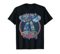 Voltron Defender Of The Universe Faded Kanji Portrait T-Shirt