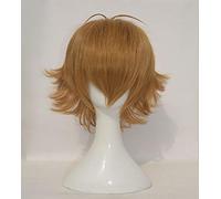 Voltron Defender Of The Universe Pidge Wig Short Light Brown Heat Resistant Synthetic Hair Wigs + Wig Cap AJ-896