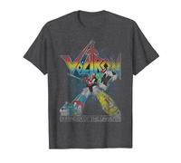 Voltron Defender of The Universe Vintage Faded Logo T-Shirt