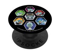 Voltron: Legendary Defenders Hexagon Action Poses PopSockets Adhesive PopGrip