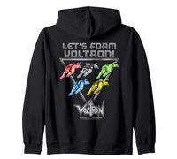 Voltron Lion Form Zip Hoodie