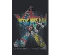 Voltron Retro Defender Rainbow Graphic: Notebook Planner, To Do List, Daily Organizer