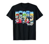 Voltron: Voltron Legendary Defender Main Cast Action Panel T-Shirt