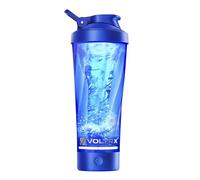 VOLTRX Premium Electric Protein Shaker Bottle, Made with Tritan - BPA Free - 24 oz Vortex Portable Mixer Cup/USB C Rechargeable Shaker Cups for Protein Shakes