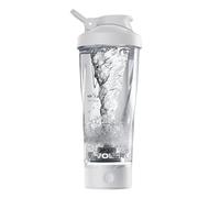 VOLTRX Premium Electric Protein Shaker Bottle, Made with Tritan - BPA Free - 24 oz Vortex Portable Mixer Cup/USB C Rechargeable Shaker Cups for Protein Shakes
