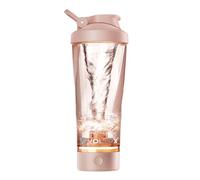VOLTRX Premium Electric Protein Shaker Bottle, Made with Tritan - BPA Free - 600ml Vortex Portable Mixer Cup, USB C Rechargeable Shaker Cups for Protein Shakes (Pink)