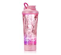 VOLTRX Shaker Bottle (color version),Protein Shaker Bottle Upgrade IXP5 Waterproof,USB C Electric Protein Shaker Powerful for Smoother Protein Shakes,BPA Free,600ml Cup (Sakura pink)