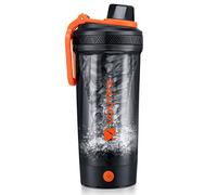 VOLTRX Shaker Bottle, Gallium USB C Rechargeable Electric Mixer, Shaker Cups for Protein Shakes and Meal Replacement Shakes, BPA Free, Made with Tritan, 24oz