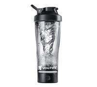 VOLTRX VortexBoost Electric Shaker Bottle, USB-C Rechargeable Protein Mixer, Shaker Cups for Protein and Meal Replacement Shakes, BPA-Free, Made with Tritan, Black