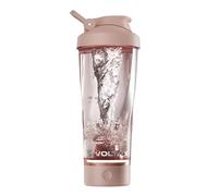VOLTRX VortexBoost Electric Shaker Bottle, USB C Rechargeable Protein Shake Mixer, Shaker Cups for Protein Shakes and Meal Replacement Shakes, BPA-Free, Made with Tritan, Pink