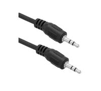 VoltShine 3.5mm male to 3.5mm male stereo audio cable, length 1.5 meters, ideal for connecting audio devices at home or in the office.