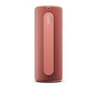 VoltShine Bluetooth Speaker, Powerful Sound, Red, Wireless Connection, Portable, Ideal for Parties and Outdoor Entertainment.