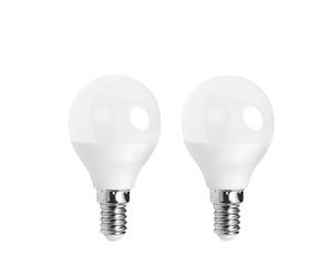 VoltShine LED G45 E14 7W, Pack of 2. Save Energy with This efficient and Bright Bulb, Any Space. Durability and Warm Light in a Compact Design. Ideal for Your Home.