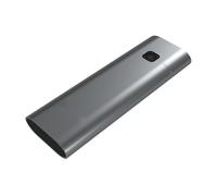 VoltShine M.2 NGFF NVMe to USB 3.2 Gen 2 External Enclosure, Grey, Ideal for Additional Storage and Fast Data Transfer.